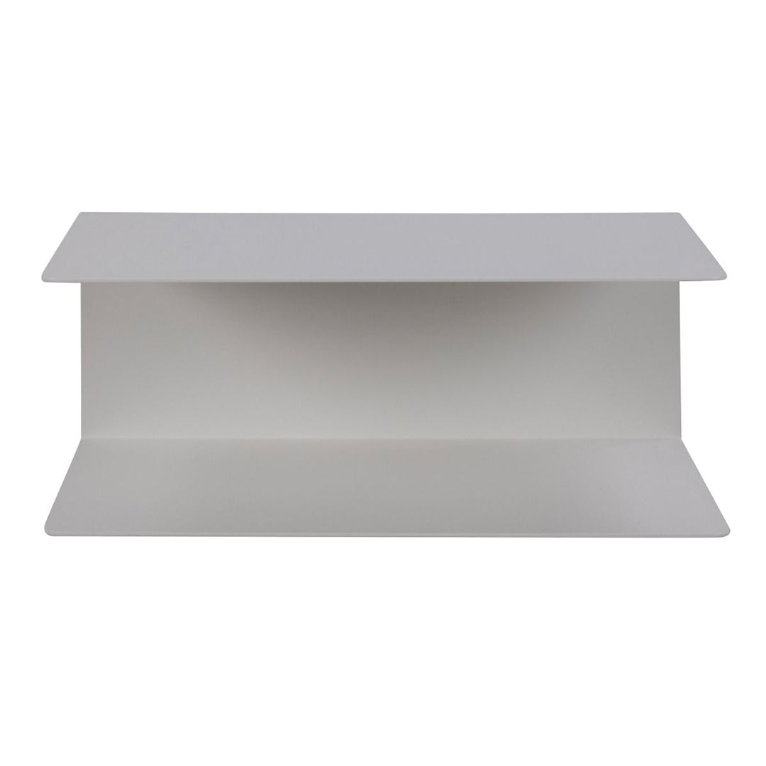 Metal Wall Shelf 35cm Wide Rectangular - Joliet