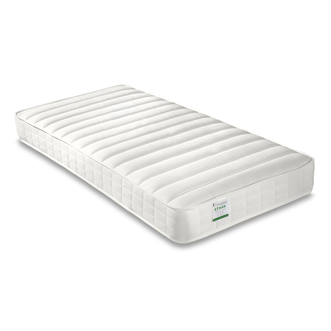 Micro Quilted Low Profile Open Coil Sprung Small Single Mattress - Ethan