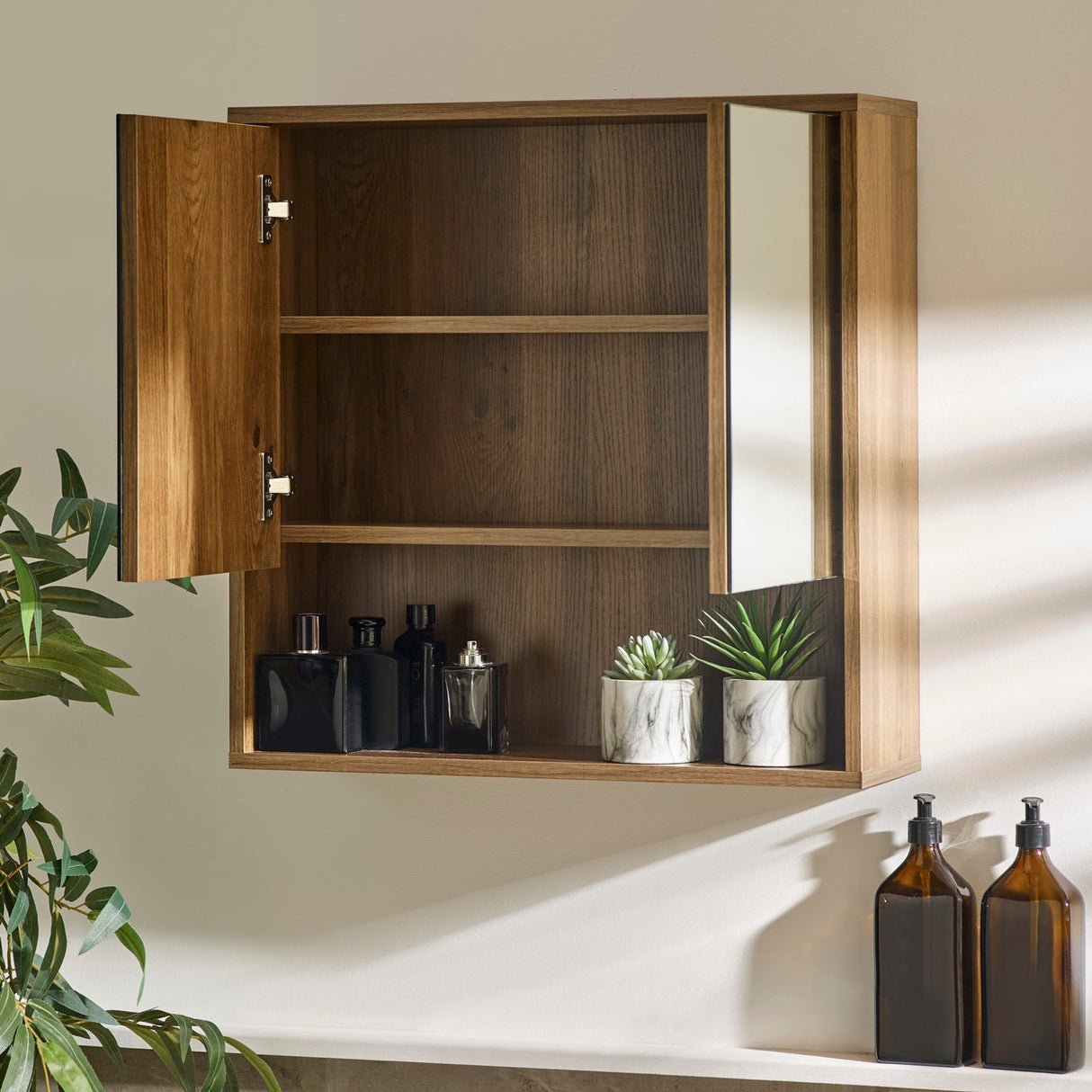 Mirrored Cabinet Bathroom - Hampshire