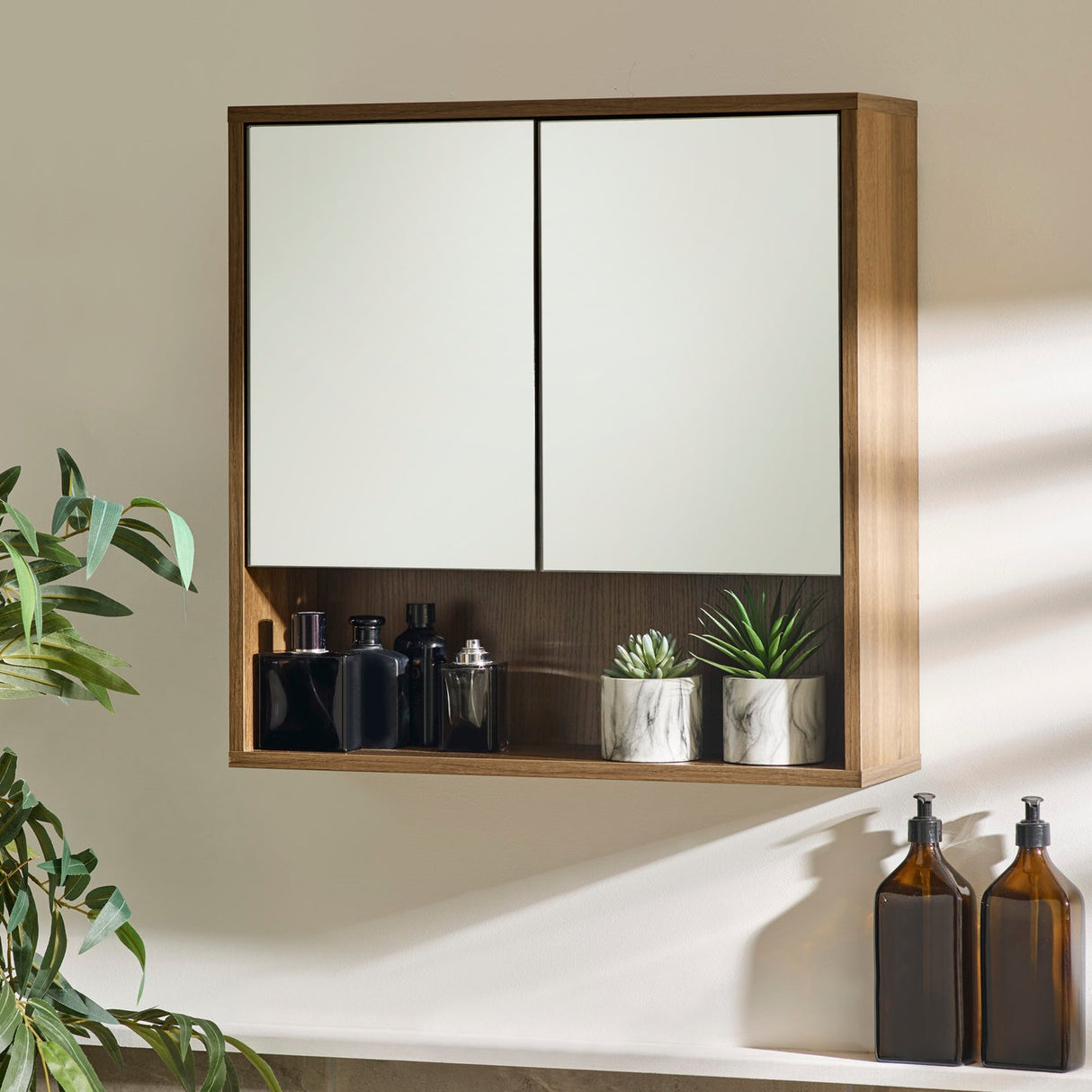 Mirrored Cabinet Bathroom - Hampshire