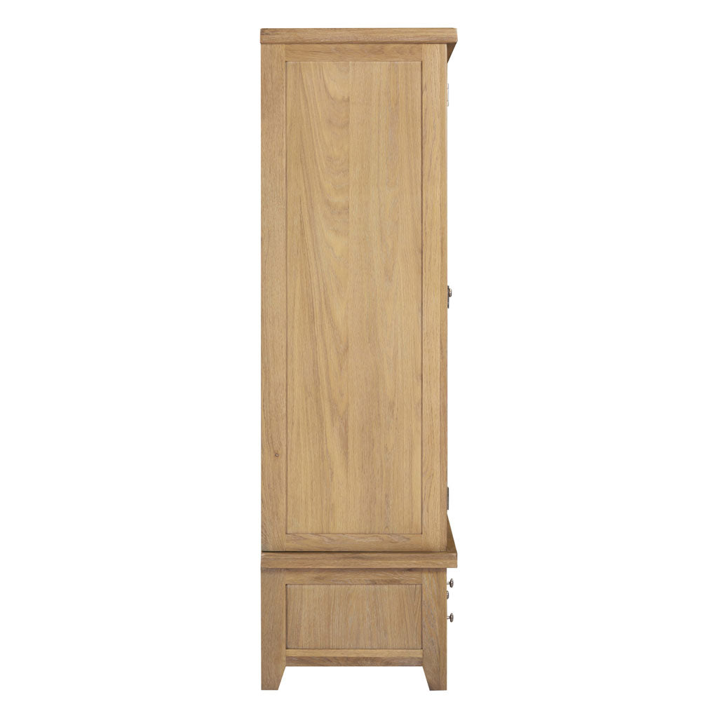 Mirrored Wardrobe With 3 Doors And 2 Drawers - Windsor