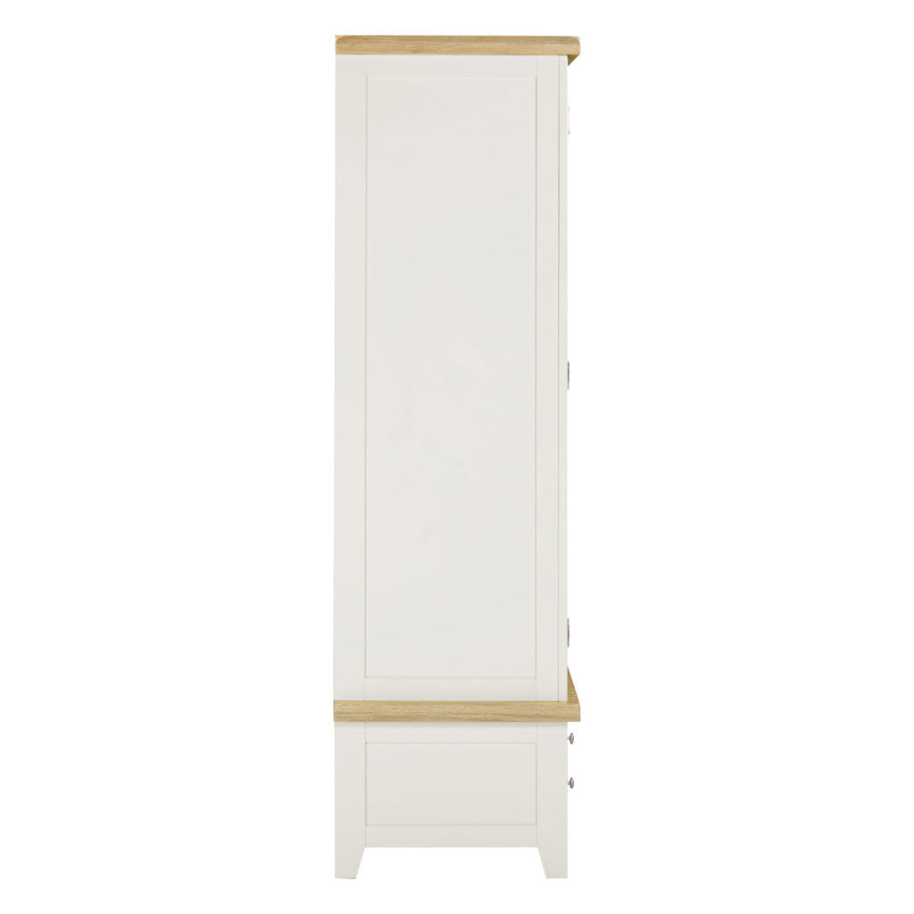 Mirrored Wardrobe With 3 Doors And 2 Drawers - Windsor