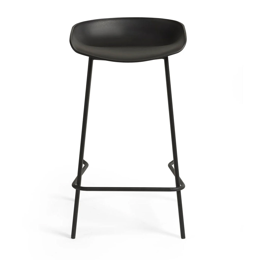 Plastic Bar Stools in Set of 2 - Renzo