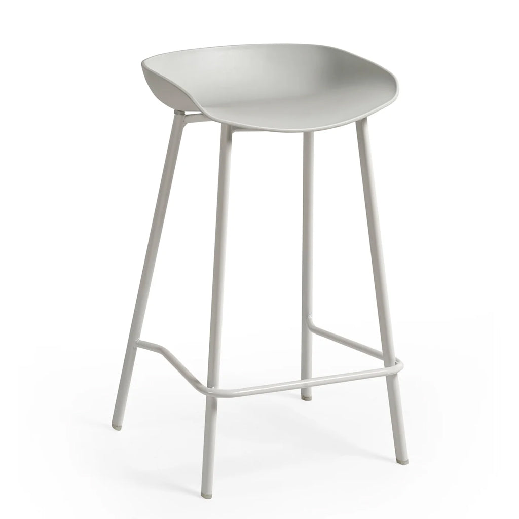 Plastic Bar Stools in Set of 2 - Renzo
