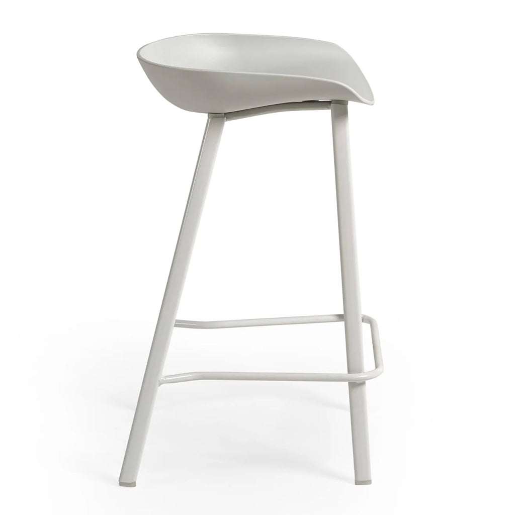 Plastic Bar Stools in Set of 2 - Renzo