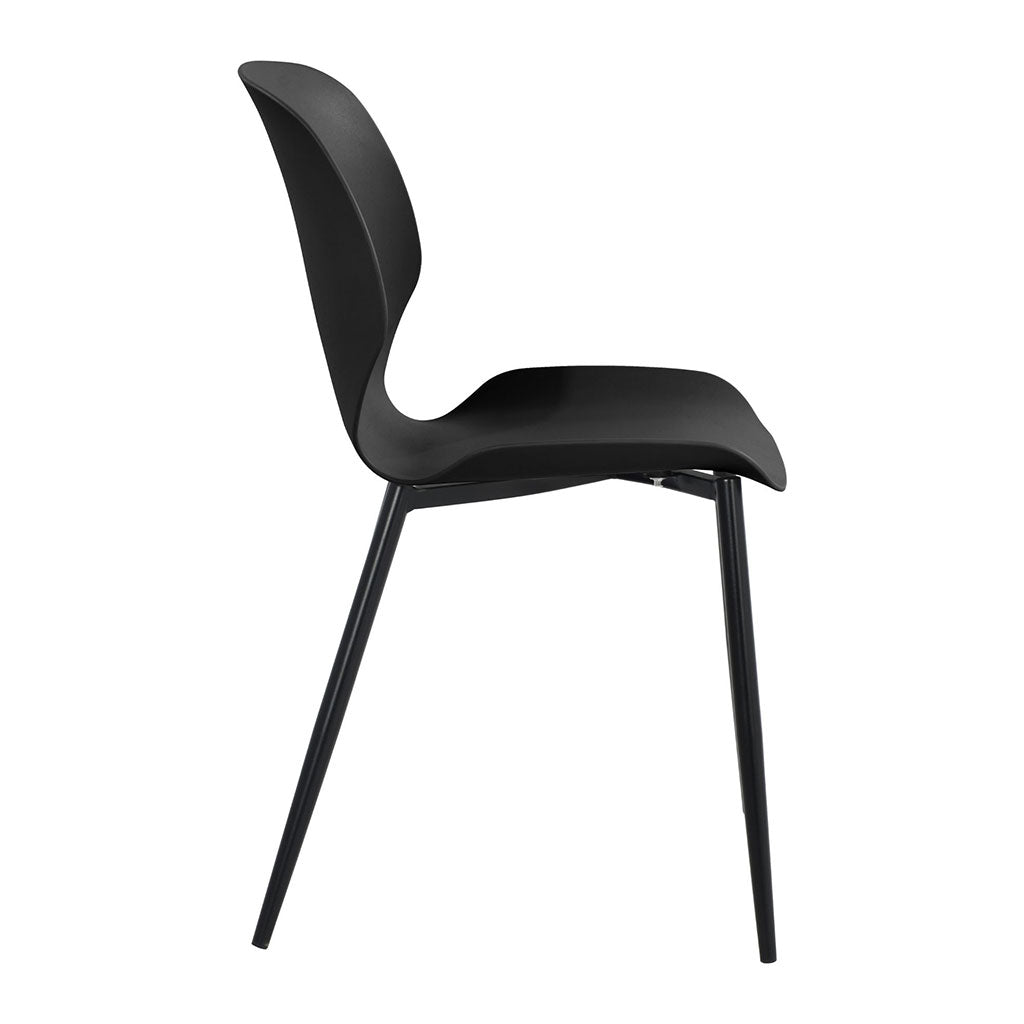 Plastic Dining Chairs in Set Of 2 Carnaby - Aspen