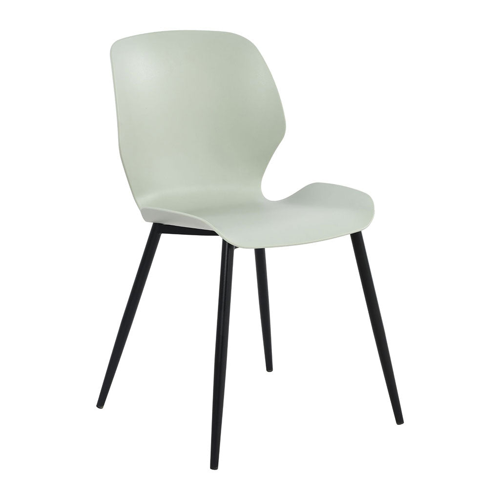 Plastic Dining Chairs in Set Of 2 Carnaby - Aspen