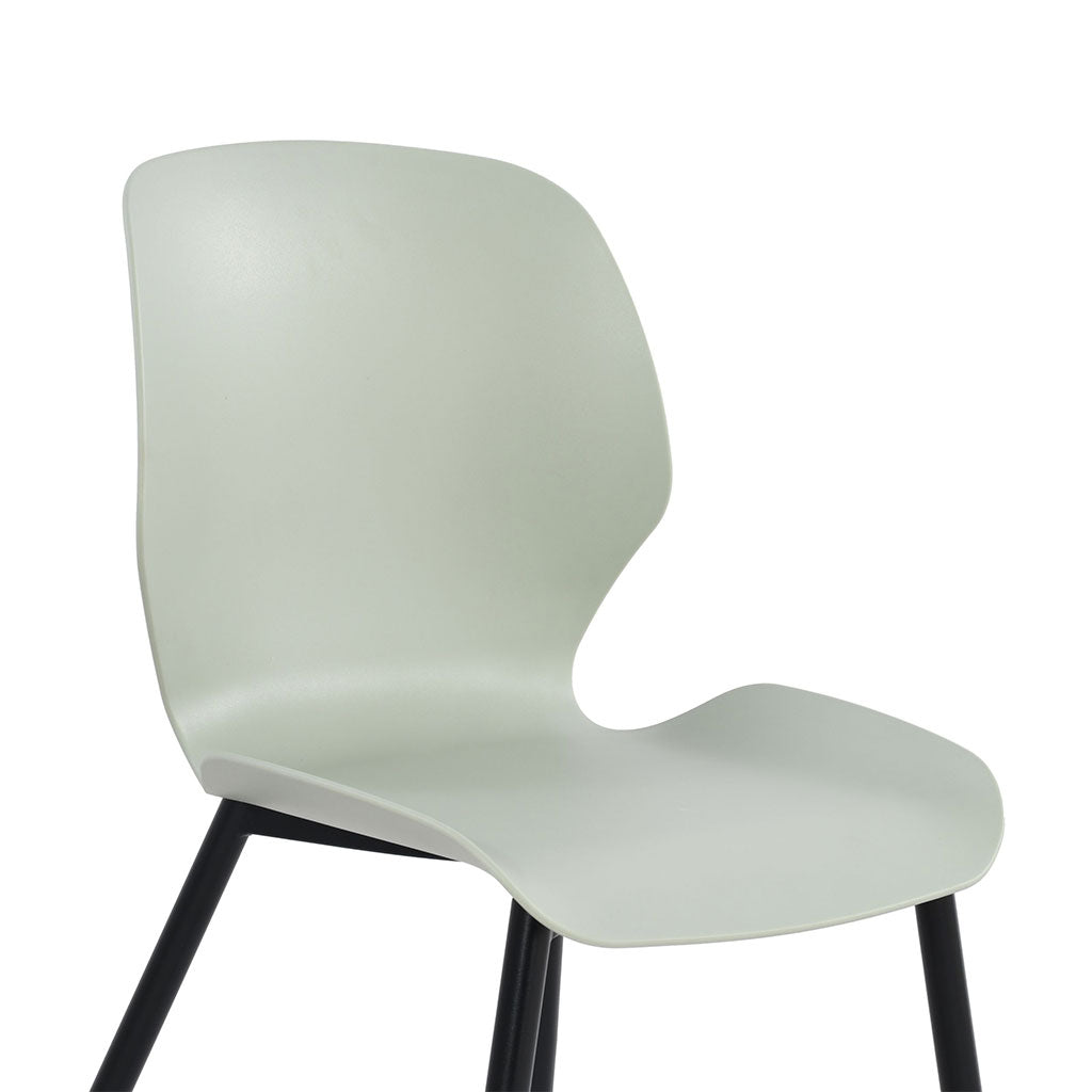 Plastic Dining Chairs in Set Of 2 Carnaby - Aspen