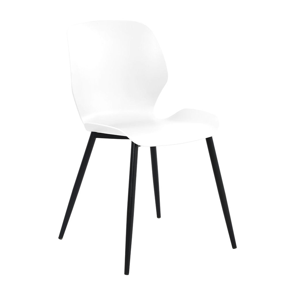Plastic Dining Chairs in Set Of 2 Carnaby - Aspen