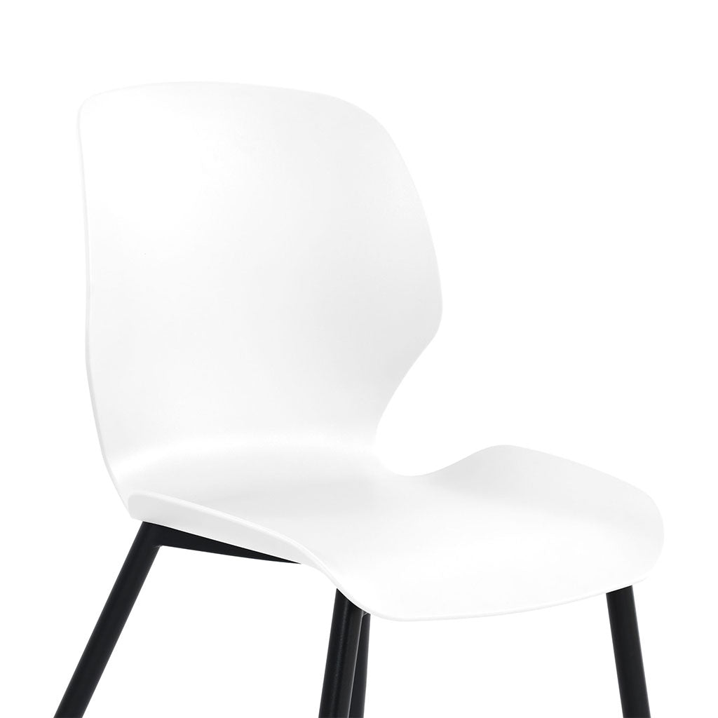 Plastic Dining Chairs in Set Of 2 Carnaby - Aspen
