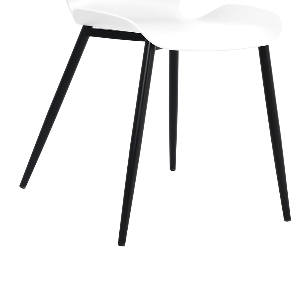 Plastic Dining Chairs in Set Of 2 Carnaby - Aspen