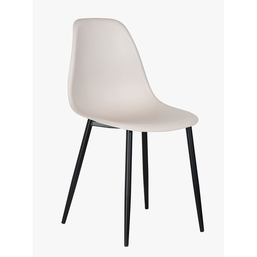 Plastic Dining Chairs in Set Of 2 Curve - Aspen