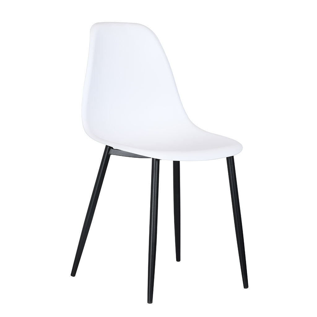 Plastic Dining Chairs in Set Of 2 Curve - Aspen
