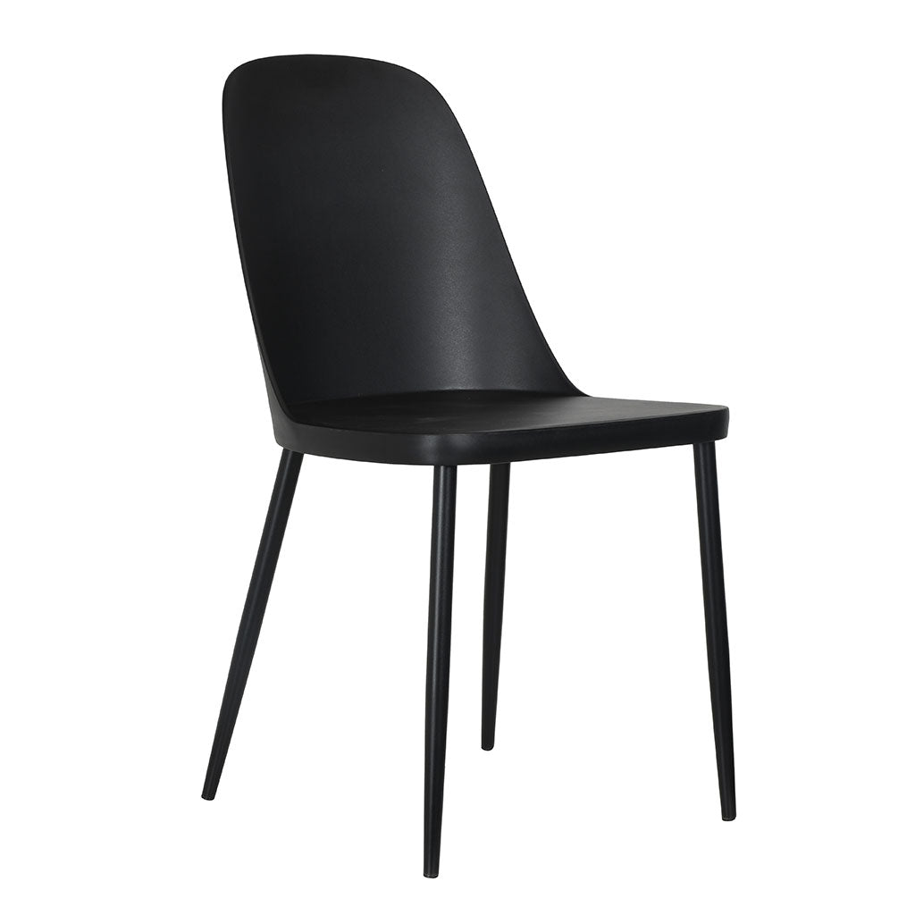 Plastic Dining Chairs in Set Of 2 Duo - Aspen