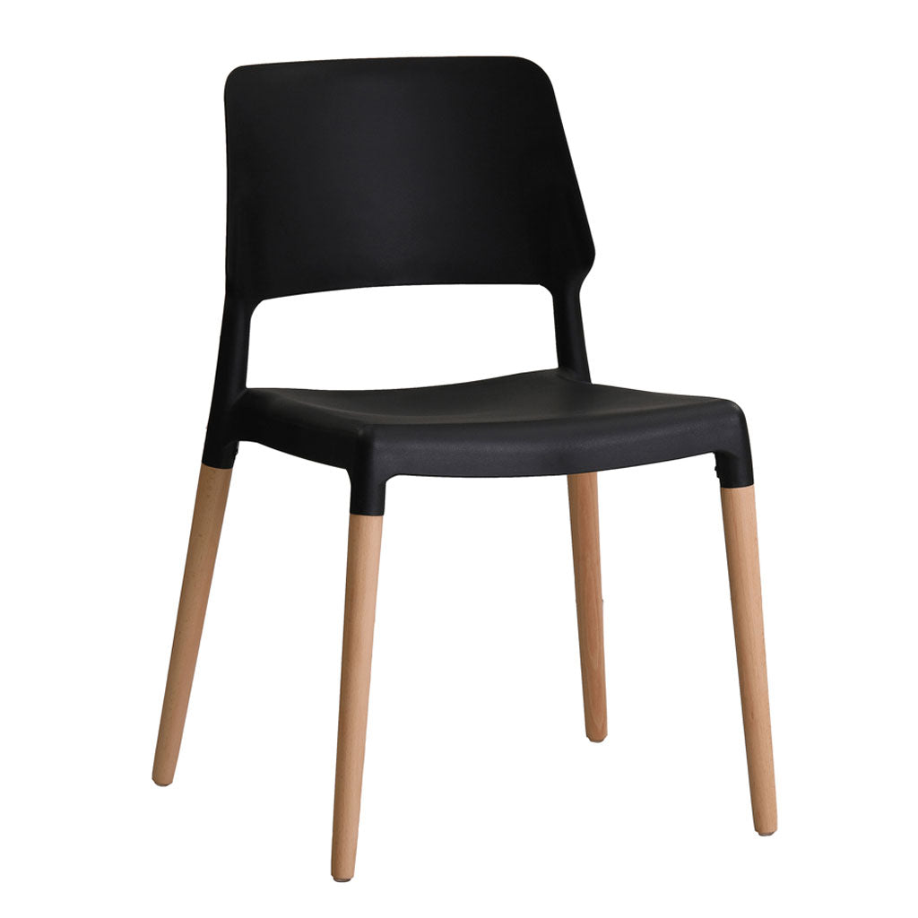 Plastic Dining Chairs in Set Of 2 - Riva