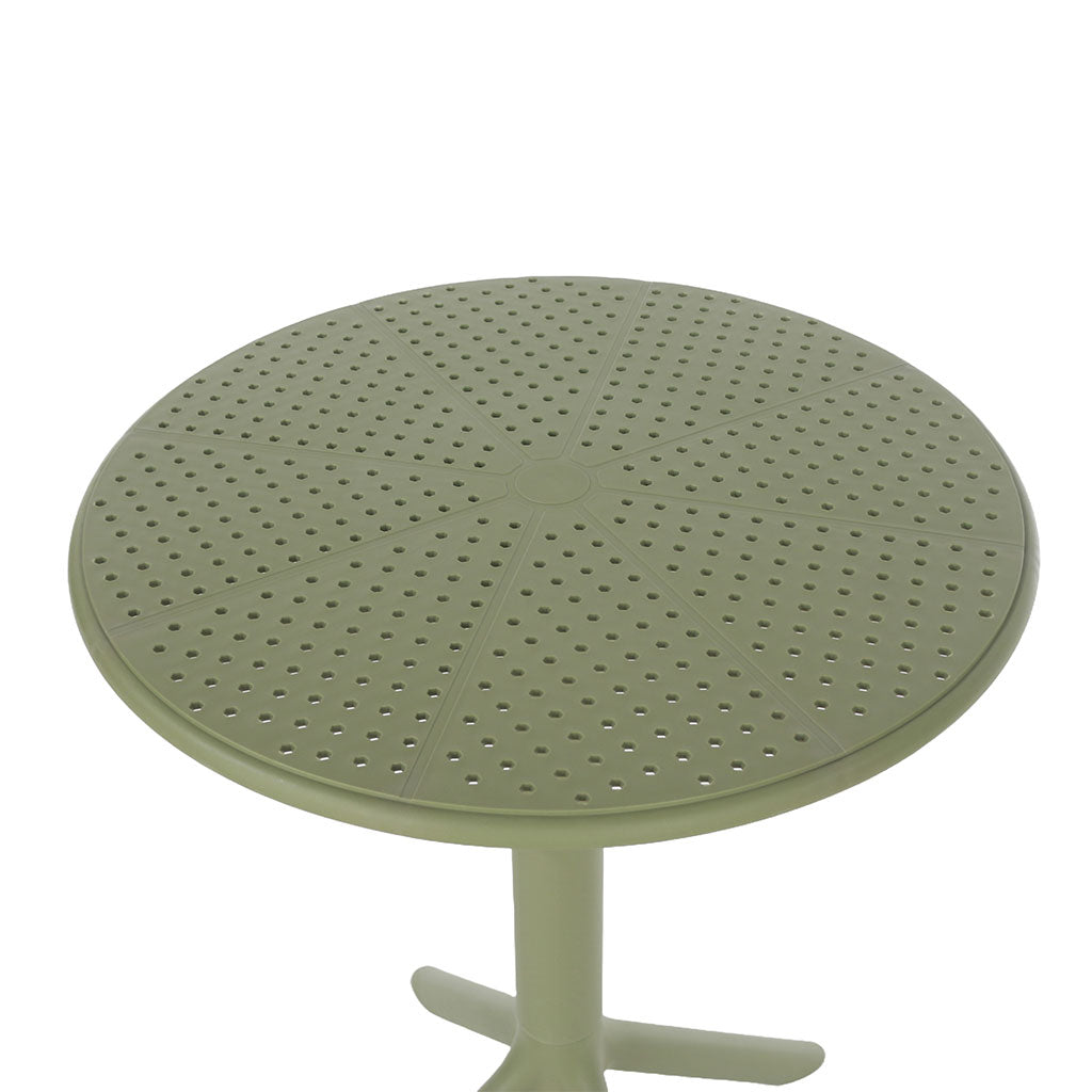 Plastic Garden Bistro Table With 2 Chairs - Rimini