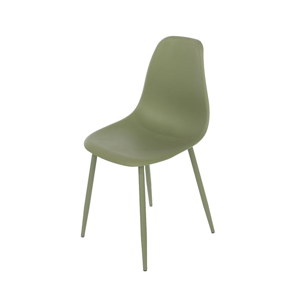 Plastic Garden Bistro Table With 2 Chairs - Rimini