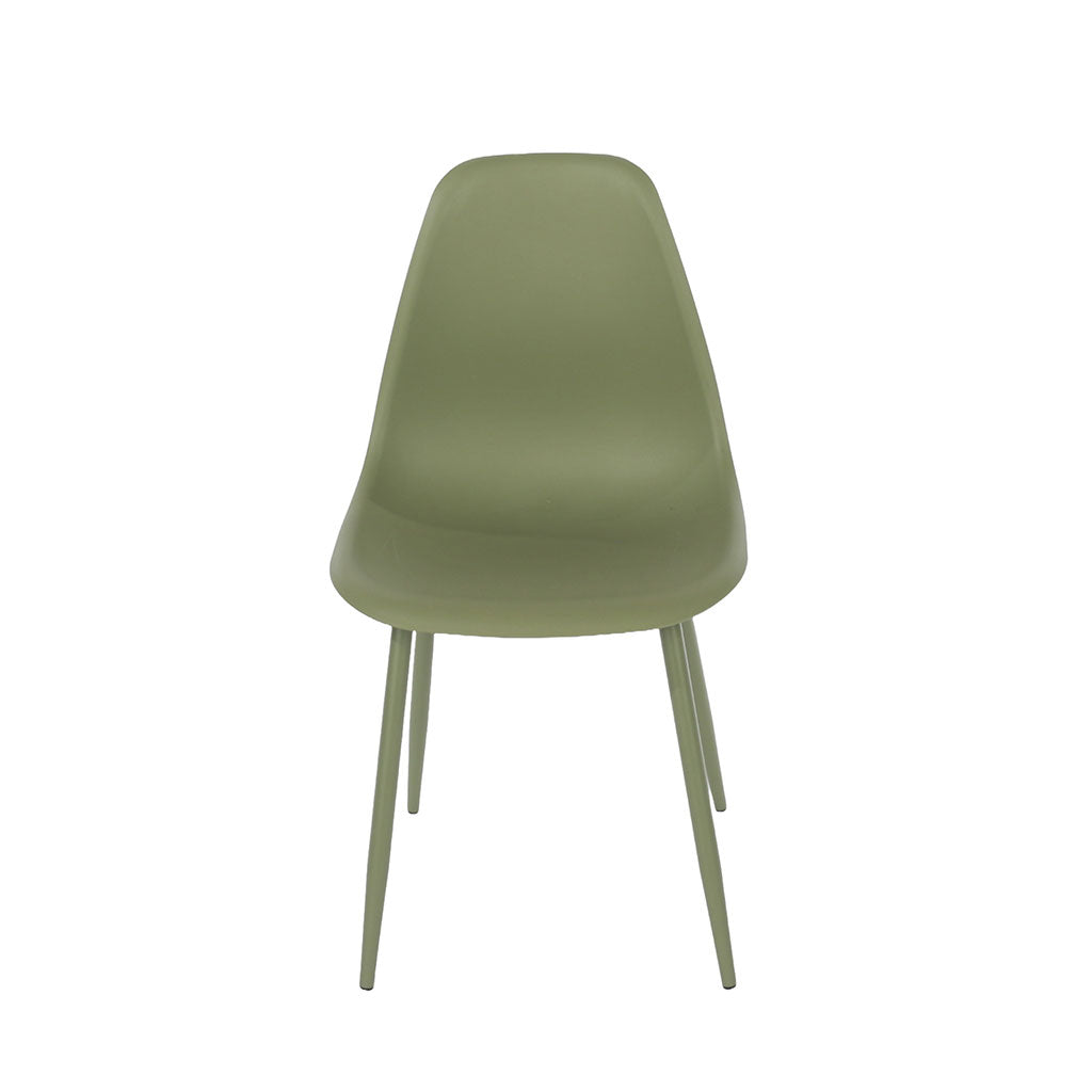 Plastic Garden Bistro Table With 2 Chairs - Rimini