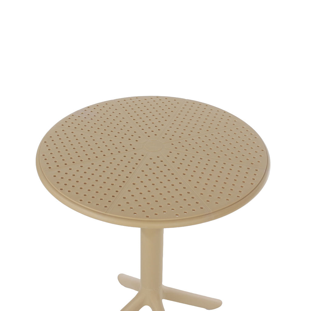Plastic Garden Bistro Table With 2 Chairs - Rimini