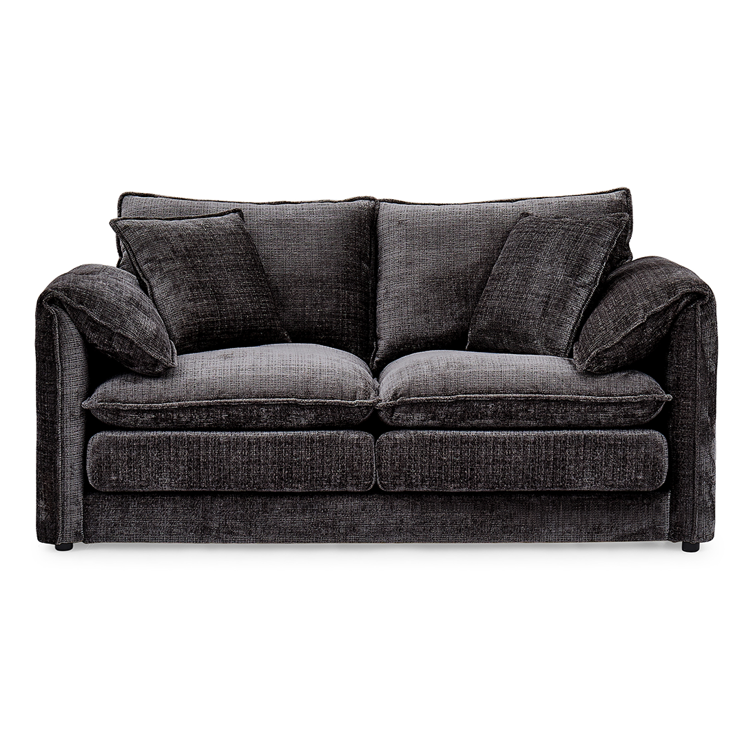 Plush Chenille Fabric 3 + 2 Sofa Set - Solaya
