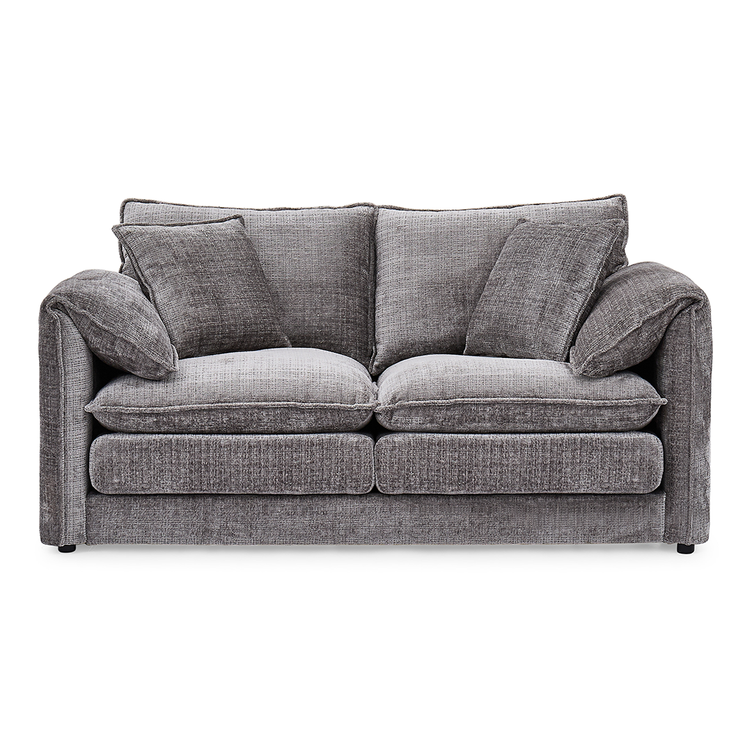 Plush Chenille Fabric 3 + 2 Sofa Set - Solaya