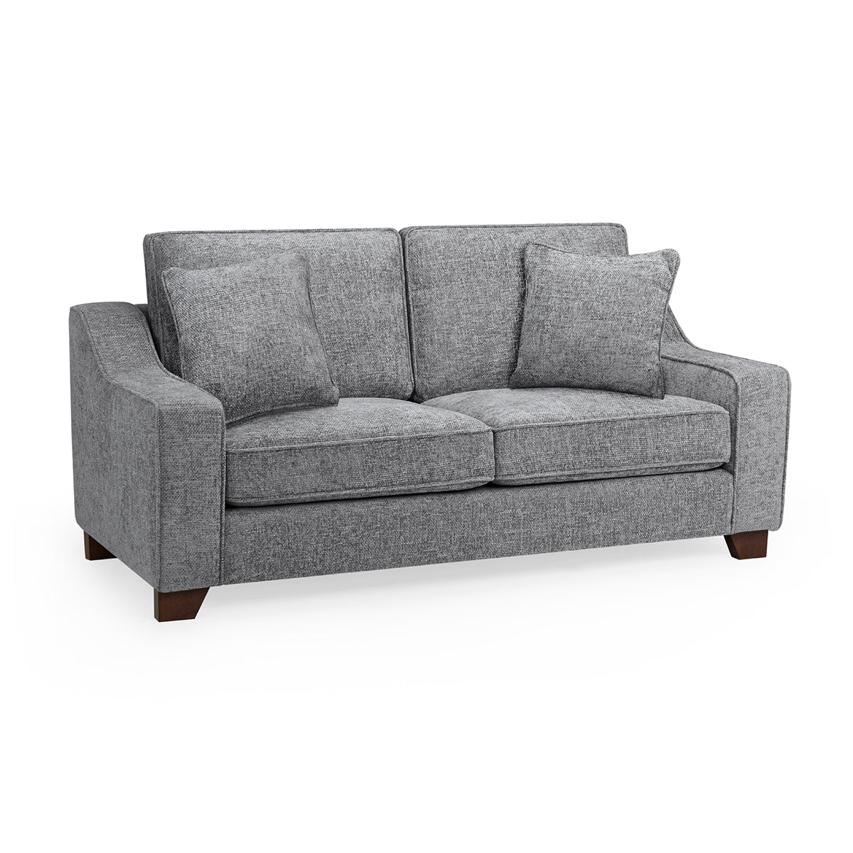 Plush Fabric 3 Seater Sofa - Nebraska