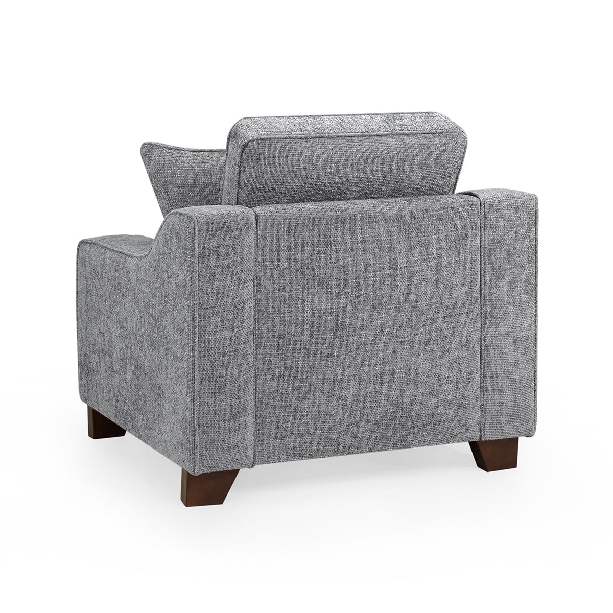 Plush Fabric Armchair - Nebraska