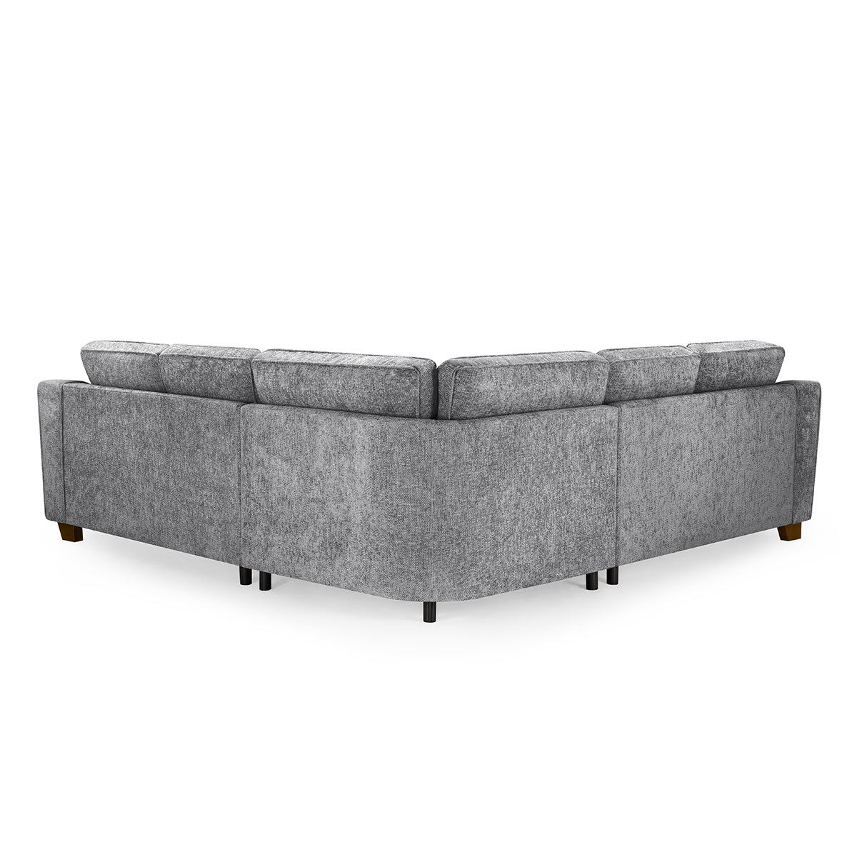Plush Fabric Corner Sofa Large - Nebraska