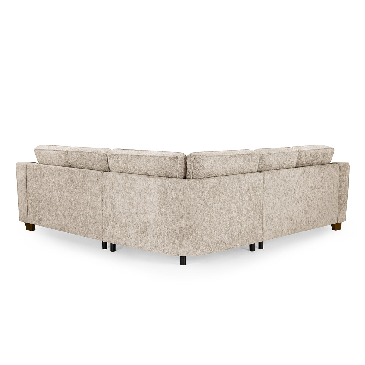 Plush Fabric Corner Sofa Large - Nebraska