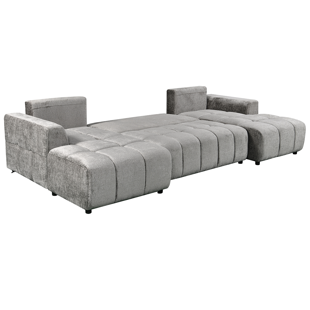 Plush Fabric Luxury Sofa Bed U Shape Corner - Shanghai