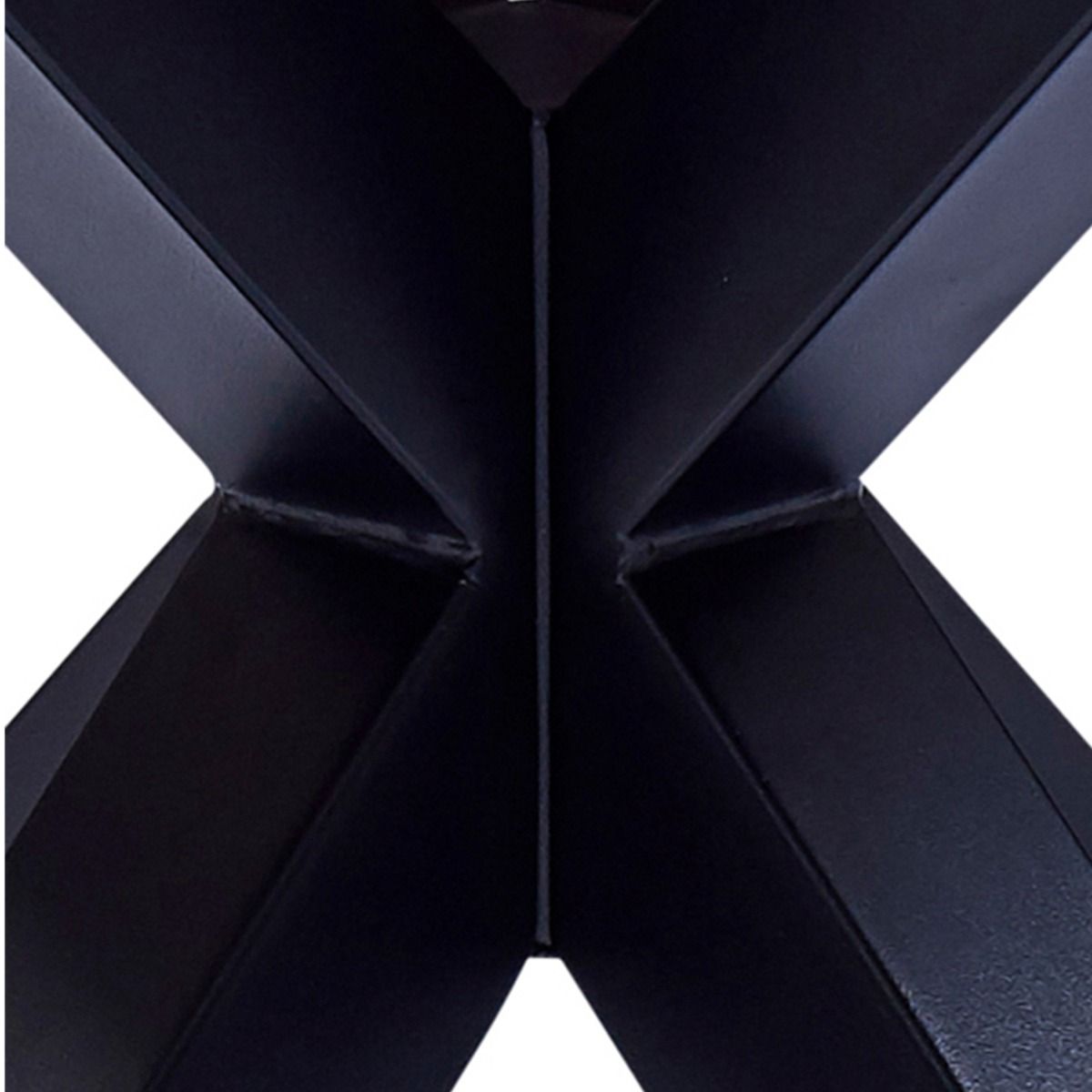 Polished Marble Dining Table Round With 4 Oregon Black Dining Chairs - Heaven