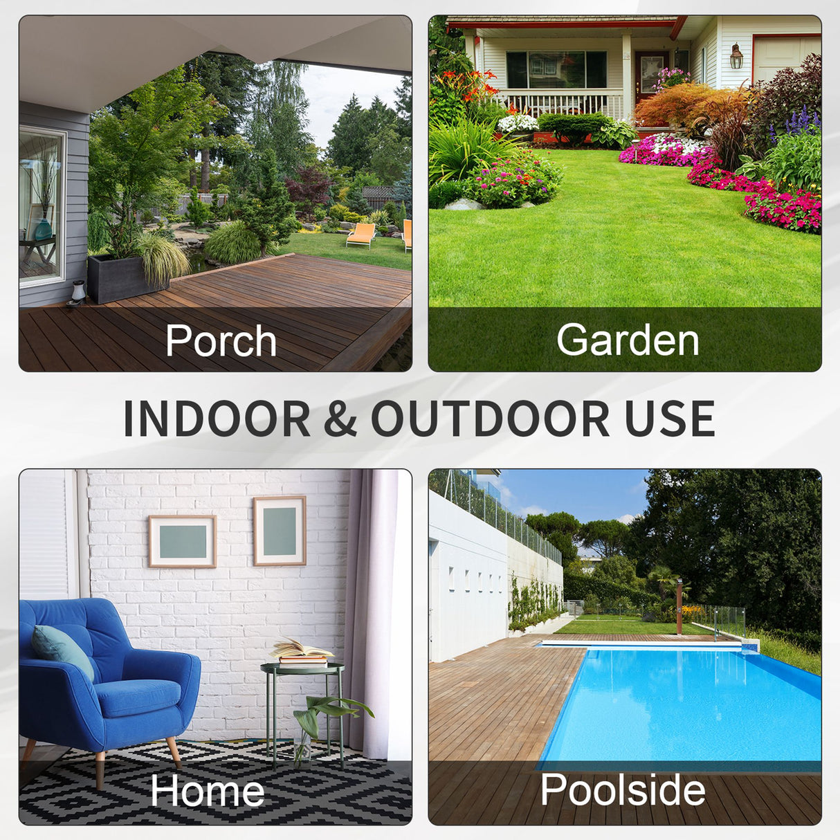 Poly Rattan 3 Seater Garden Sofa With Cushions and Metal Frame - Velmora