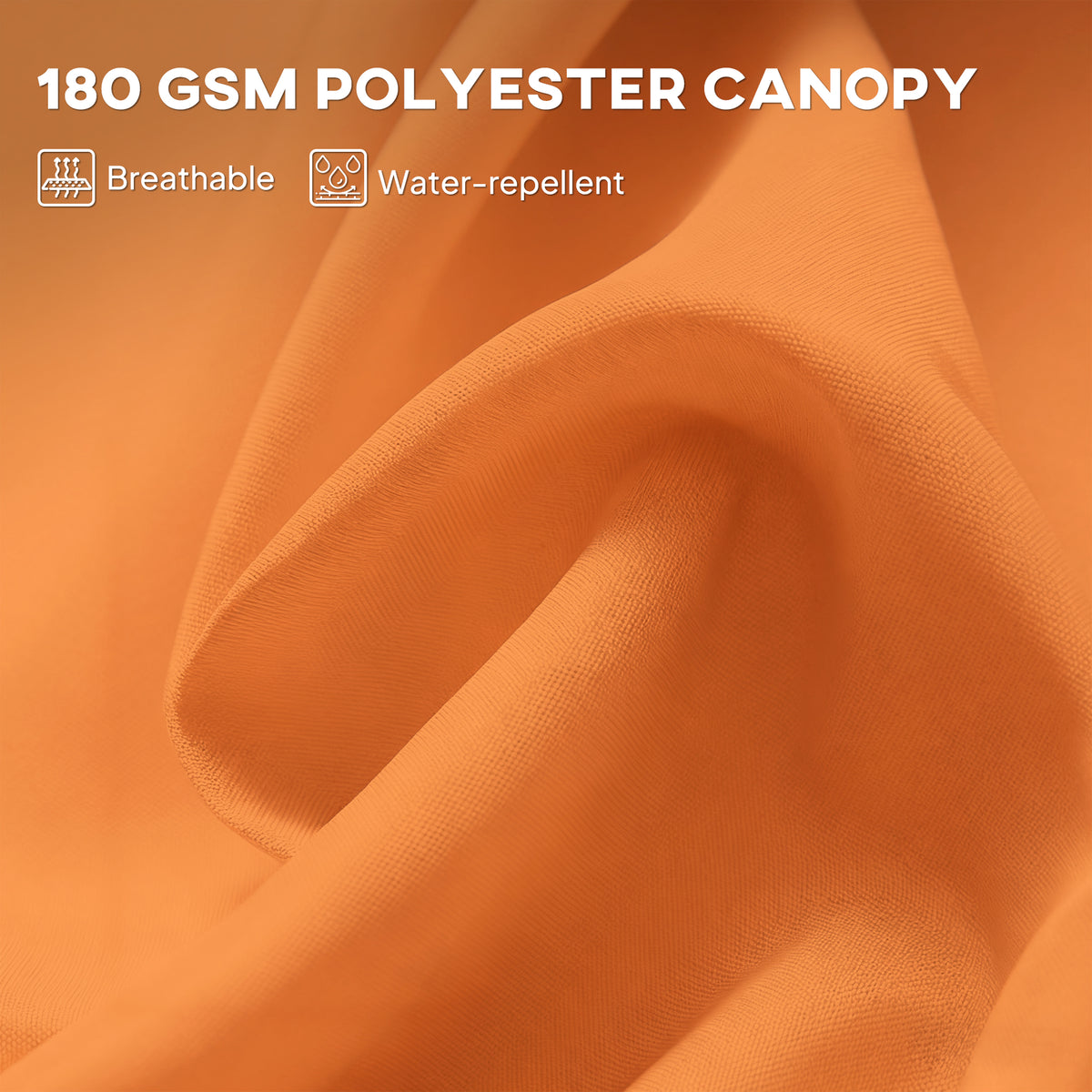 Polyester Double Sided Parasol Umbrella 455cm Width x 265cm Depth - Velmora