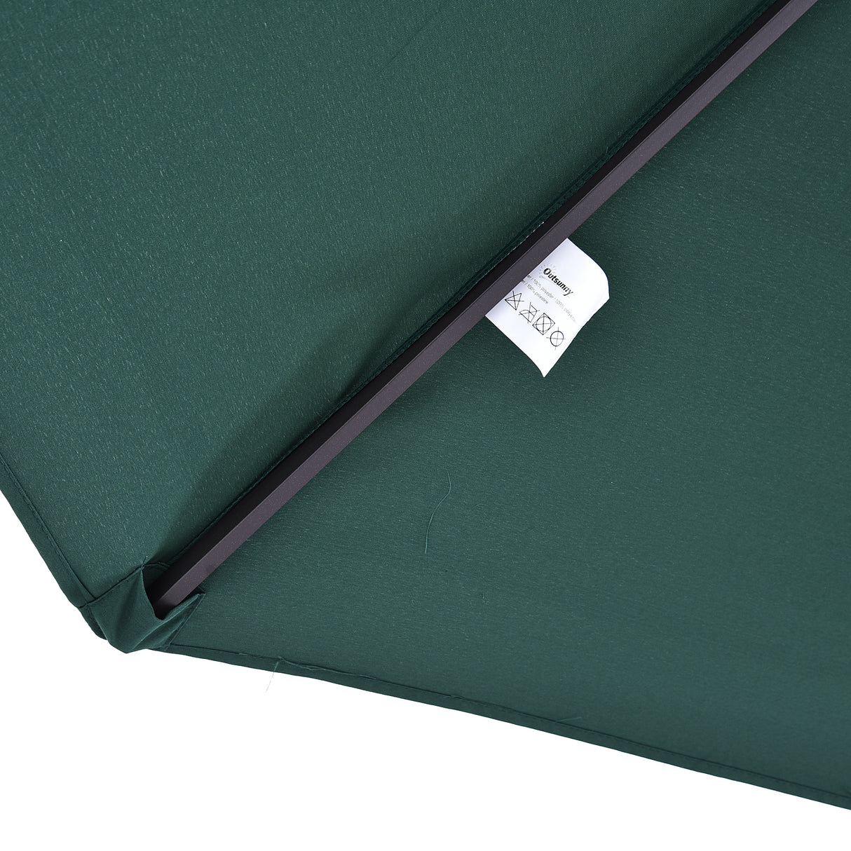 Polyester Double Sided Parasol Umbrella 460cm Width x 270cm Depth - Velmora