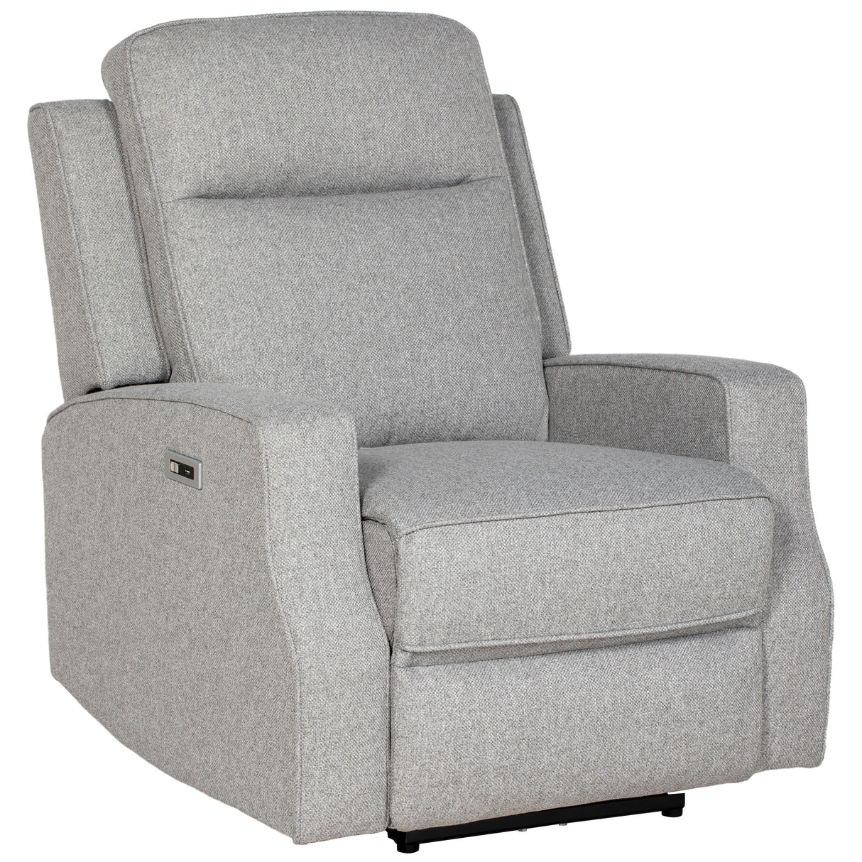 Polyester Fabric Electric Recliner Chair 84cm Wide - Velmora