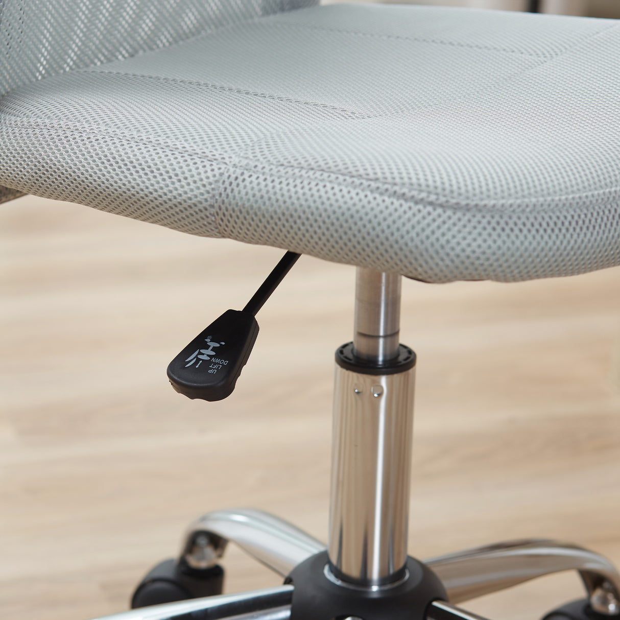Polyester Fabric Home And Office Chair 43cm W x 58cm D Armless - Velmora