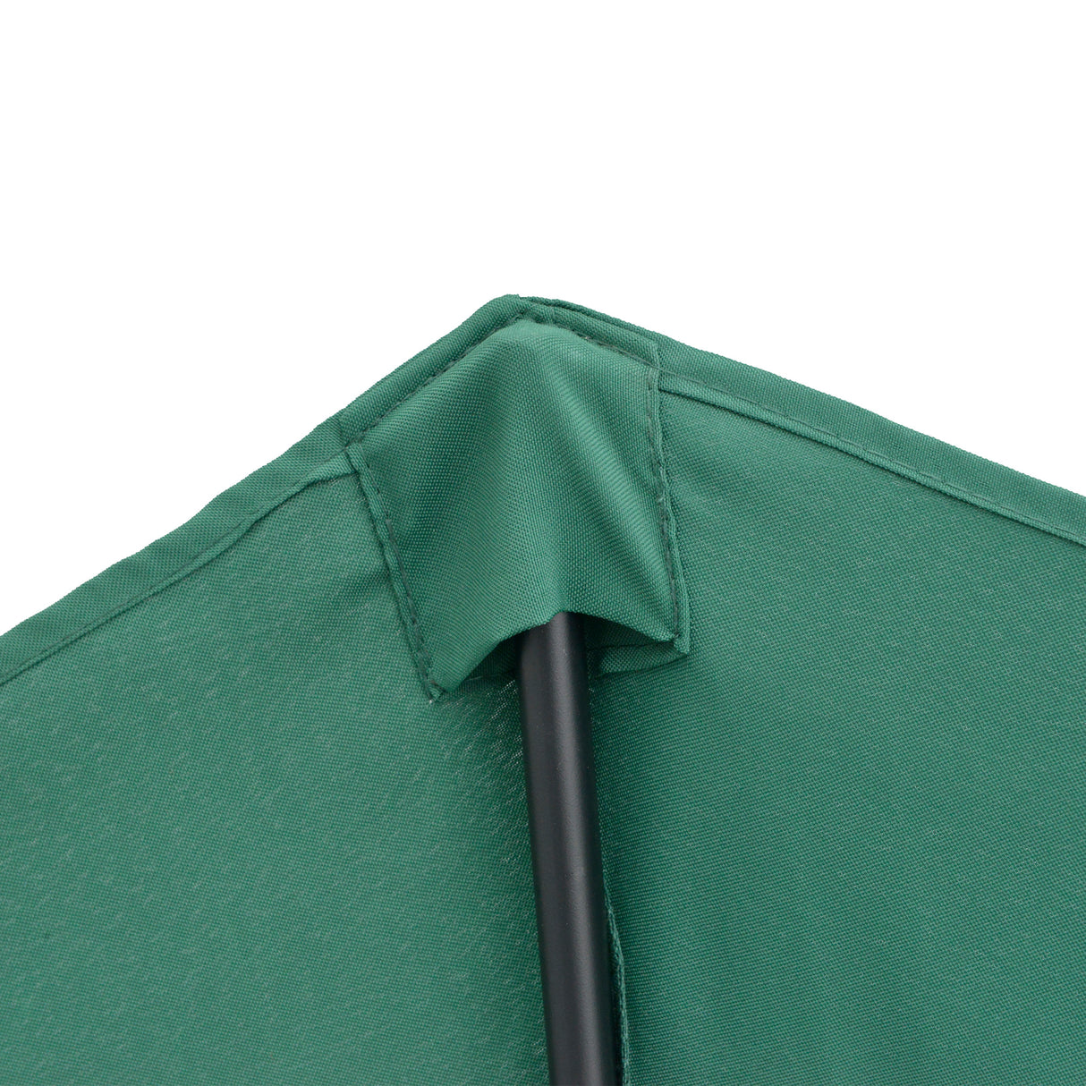 Polyester Half Parasol Umbrella 269cm Wide x 138cm Depth - Velmora