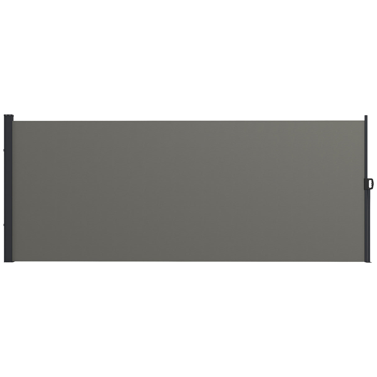 Polyester Retractable Side Awning 160cm High x 400cm Wide - Velmora