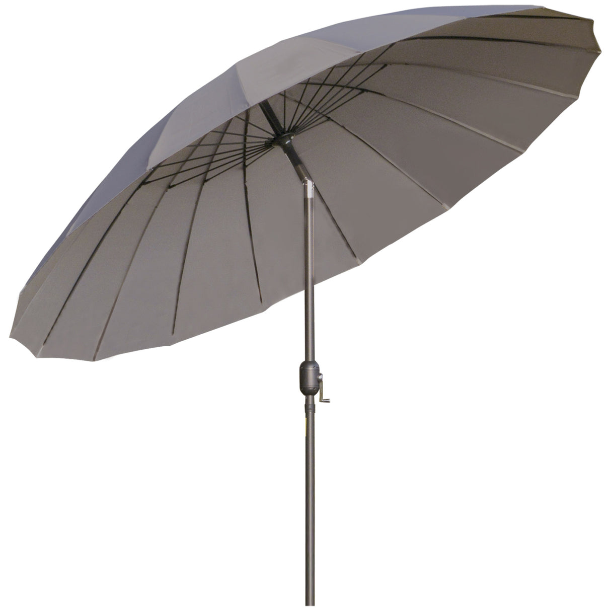 Polyester Shanghai Tilting Parasol Umbrella 250cm Diameter - Velmora