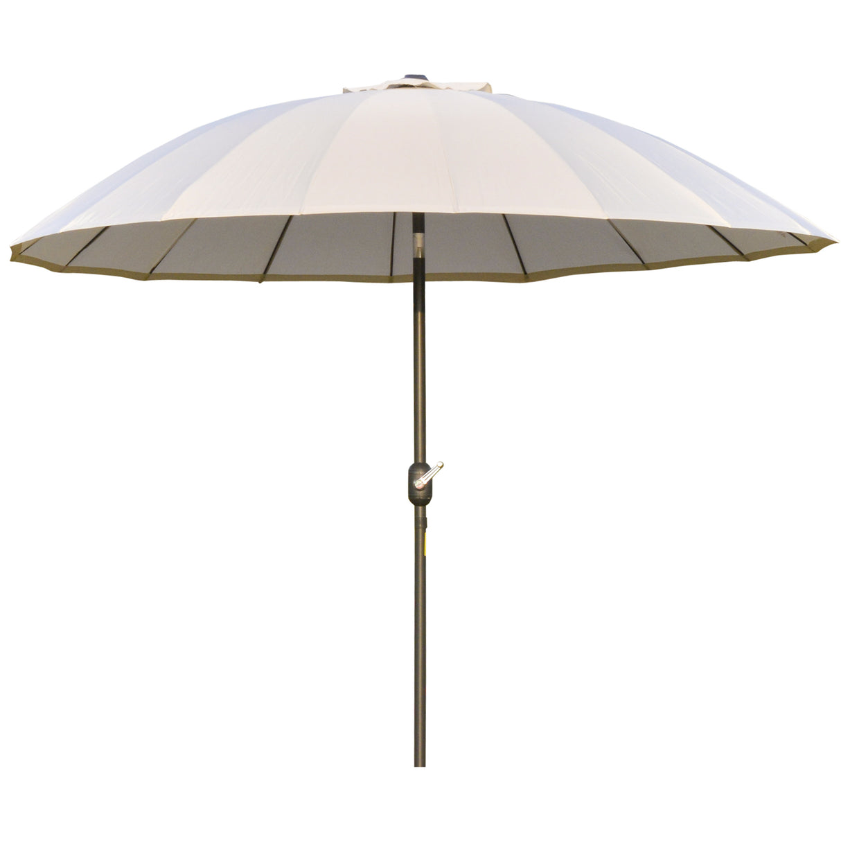 Polyester Shanghai Tilting Parasol Umbrella 250cm Diameter - Velmora