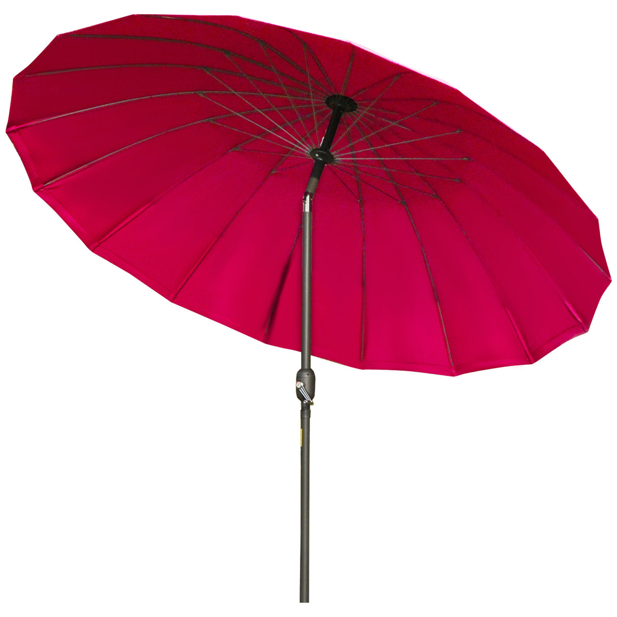 Polyester Shanghai Tilting Parasol Umbrella 250cm Diameter - Velmora