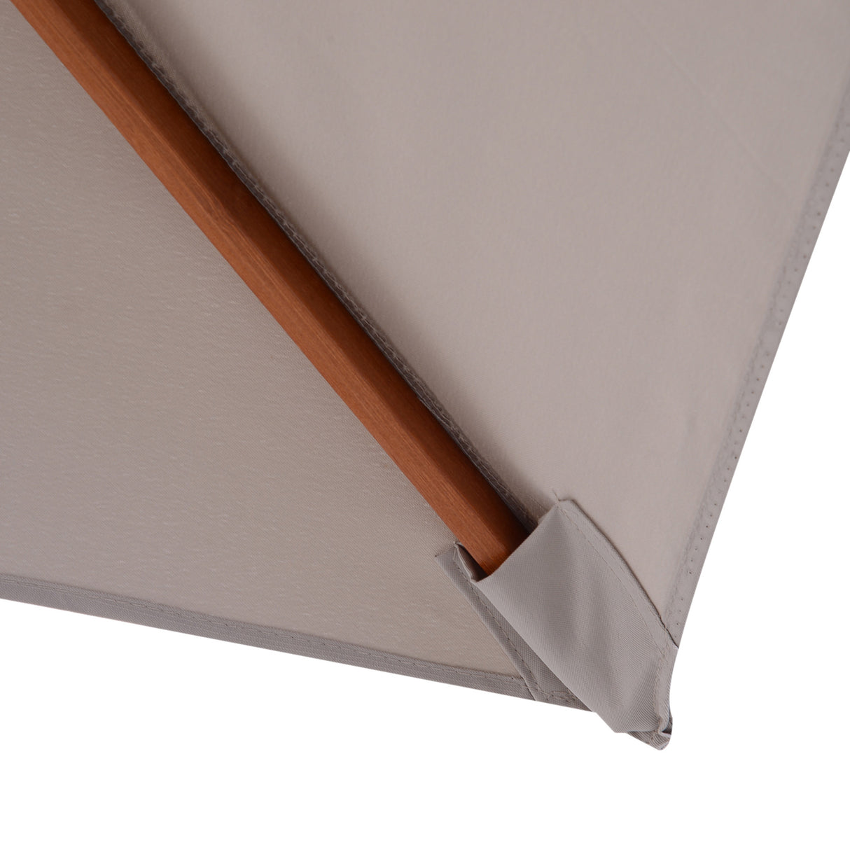 Polyester Tilting Parasol Umbrella 200cm Width x 150cm Depth - Velmora