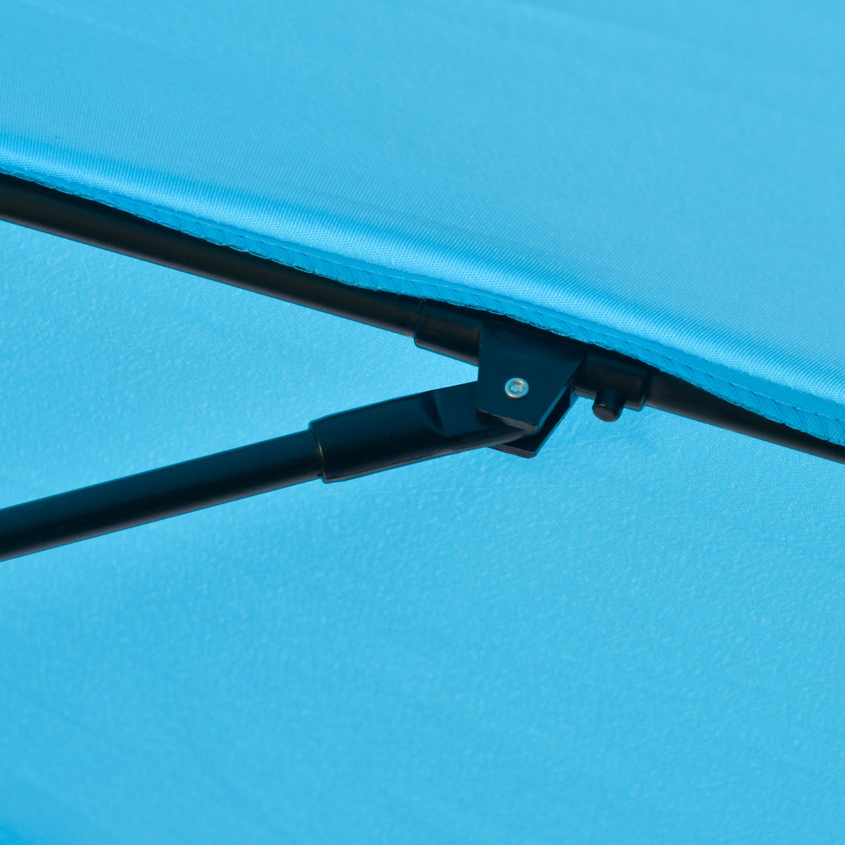Polyester Tilting Parasol Umbrella 263cm Diameter - Velmora
