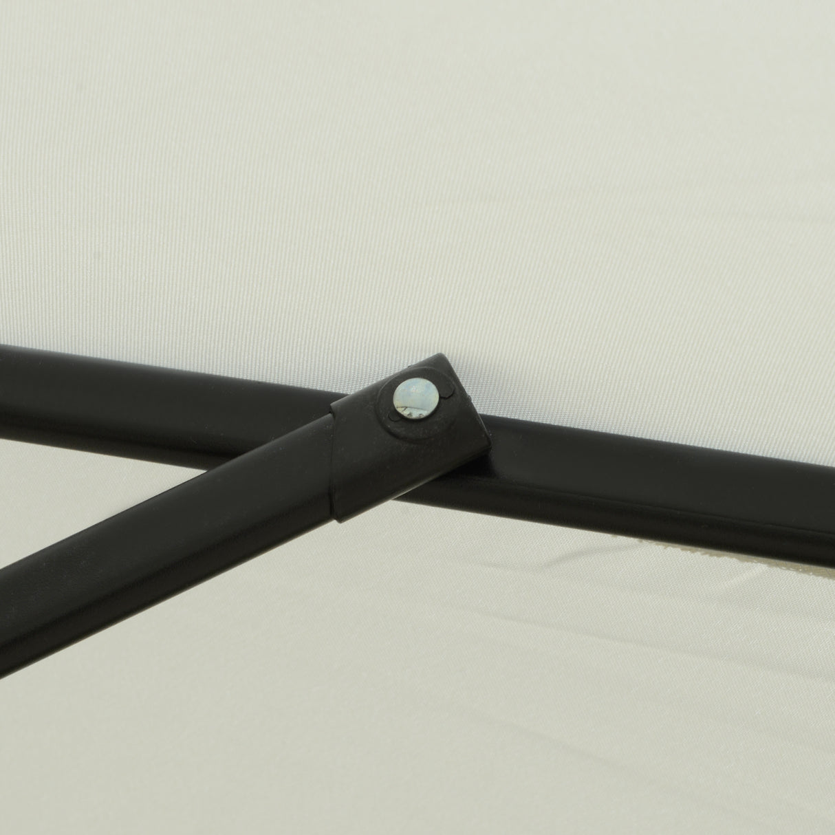 Polyester Tilting Parasol Umbrella 266cm Diameter - Velmora
