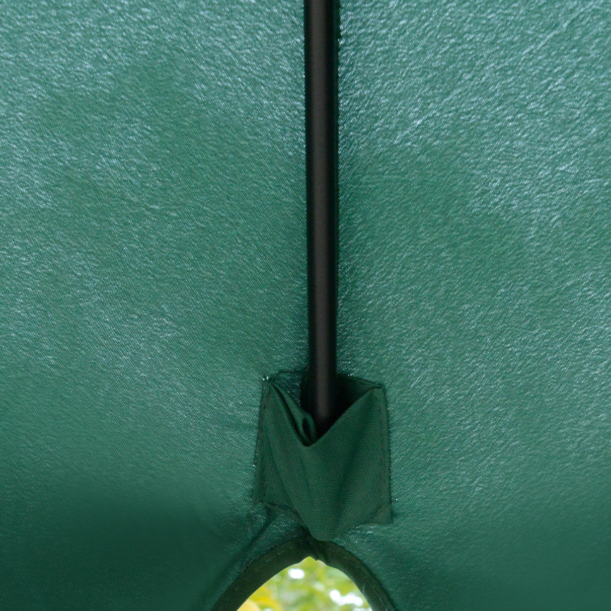 Polyester Tilting Parasol Umbrella 266cm Diameter - Velmora