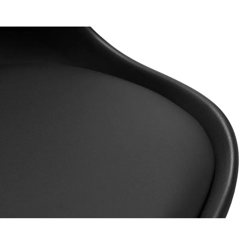 Polyethene Home And Office Chair With PU Cushion - Erika