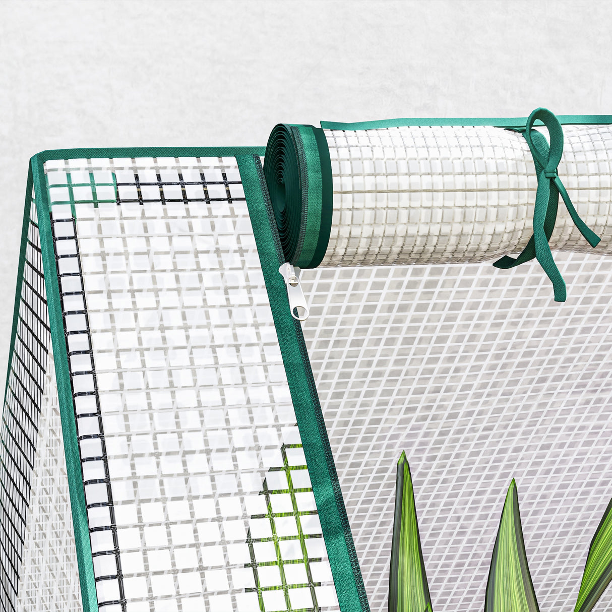 Polyethylene Outdoor Garden Planter Box 185cm Wide - Velmora