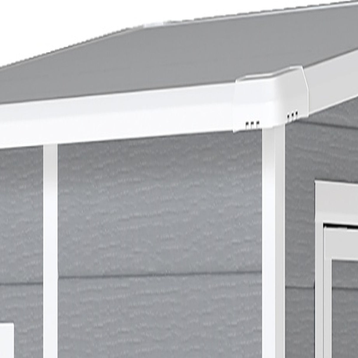 Polypropylene Outdoor Garden Storage Shed 4ft x 5ft - Velmora