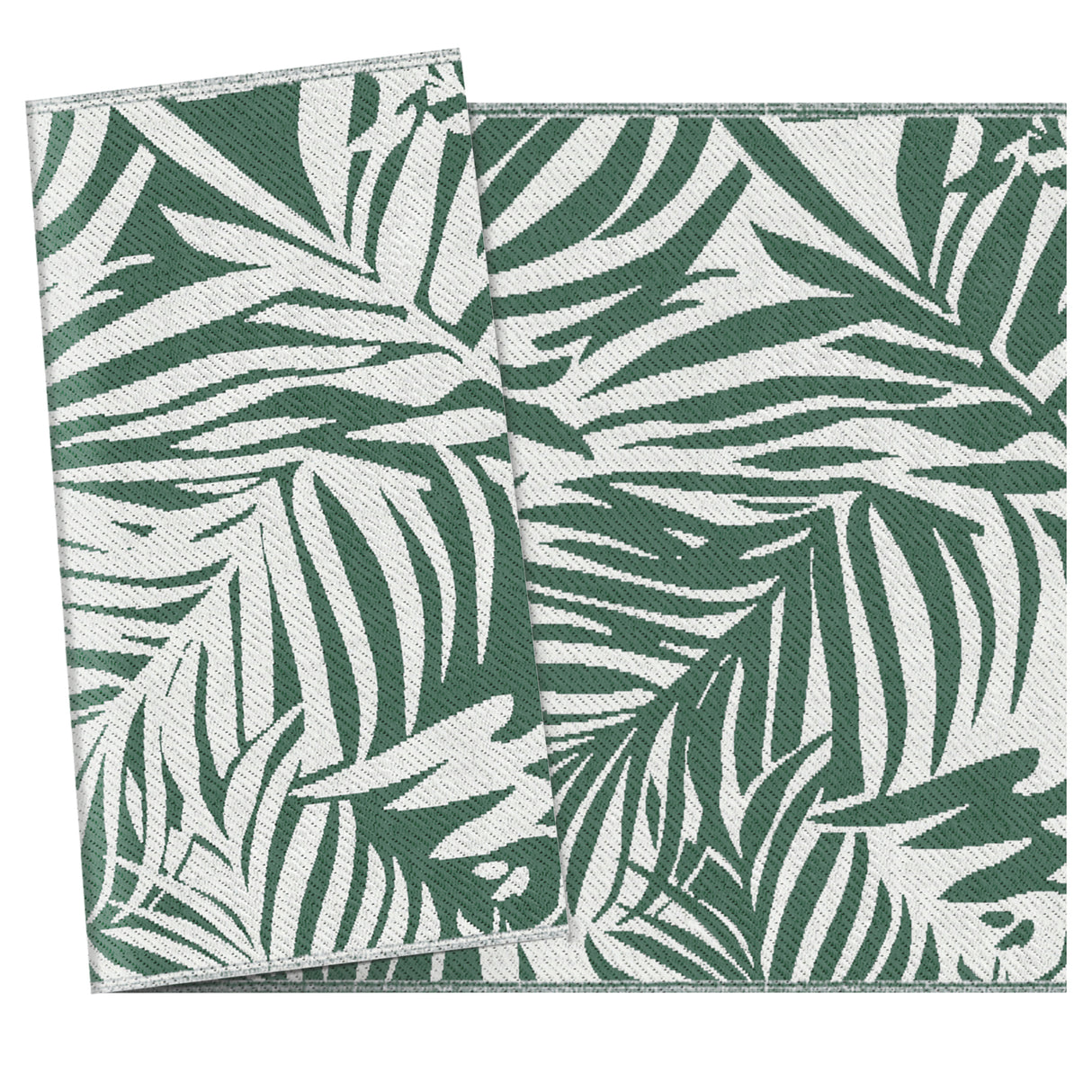 Polypropylene Outdoor Reversible Plastic Straw Rug 243cm Wide - Velmora