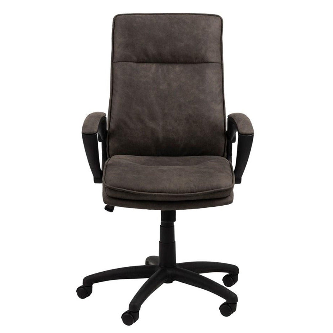 Preston Fabric Home And Office Chair Swivel With Armrest - Brad